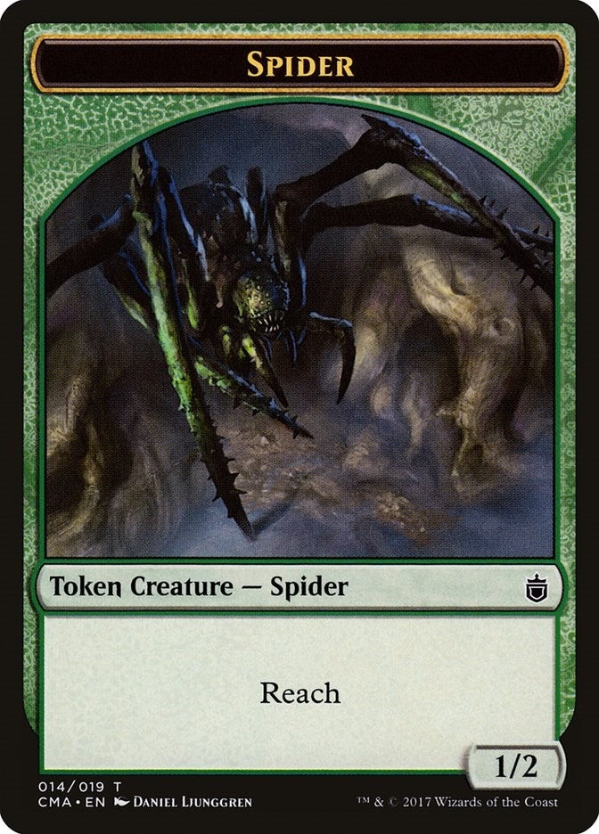 Image for Spider Token (014) (14) (CMA) - Magic: The Gathering