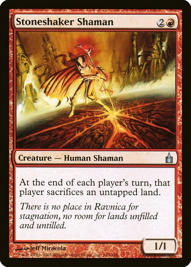 Image for Stoneshaker Shaman (145) (RAV) - Magic: The Gathering