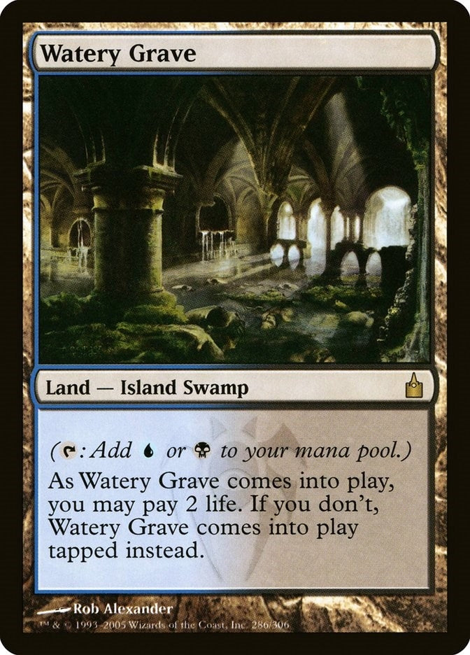 Image for Watery Grave (286) (RAV) - Magic: The Gathering