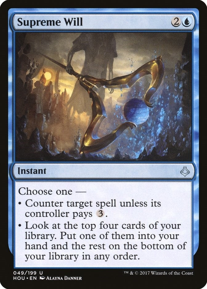 Image for Supreme Will (49) (HOU) - Magic: The Gathering