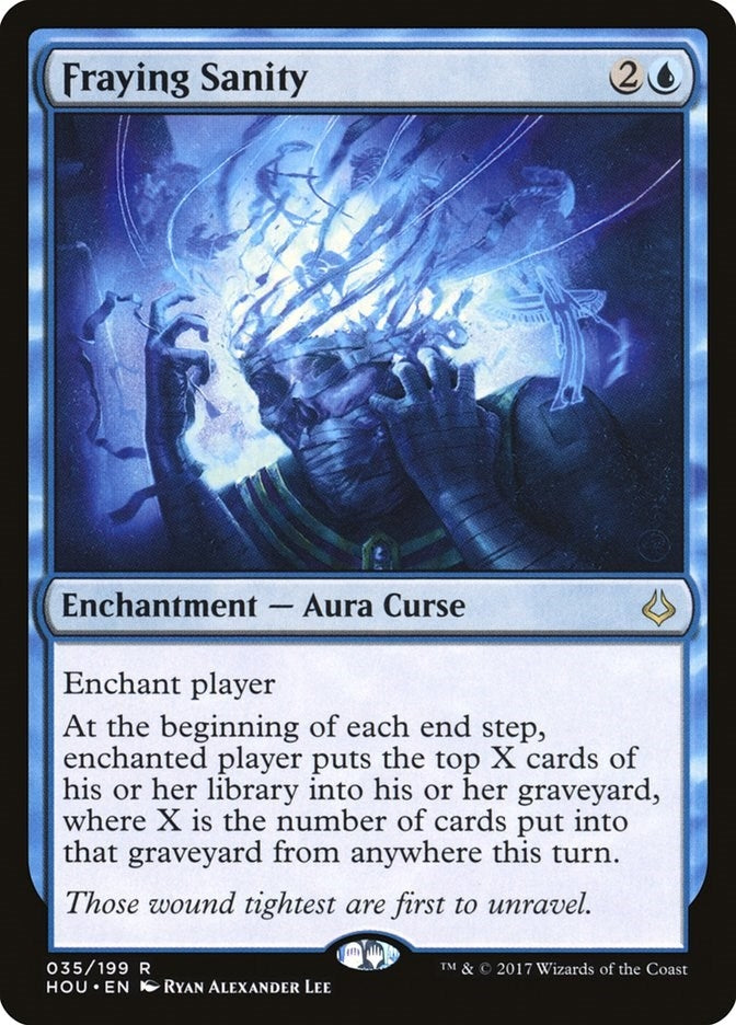 Image for Fraying Sanity (35) (HOU) - Magic: The Gathering