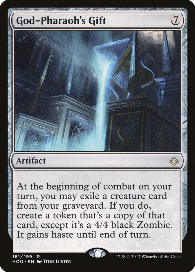 Image for God-Pharaoh's Gift (161) (HOU) - Magic: The Gathering