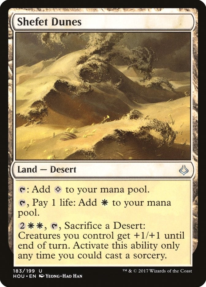 Image for Shefet Dunes (183) (HOU) - Magic: The Gathering