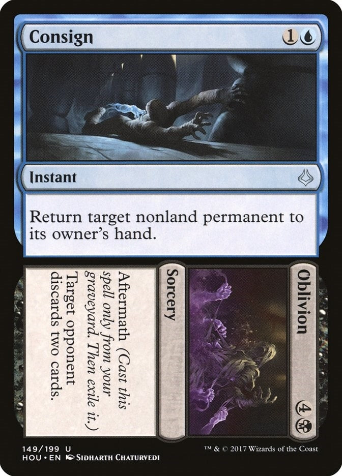 Image for Consign // Oblivion (149) (HOU) - Magic: The Gathering