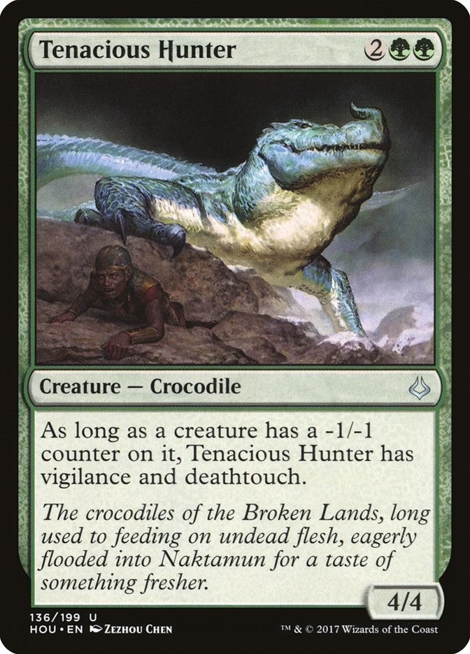 Image for Tenacious Hunter (136) (HOU) - Magic: The Gathering