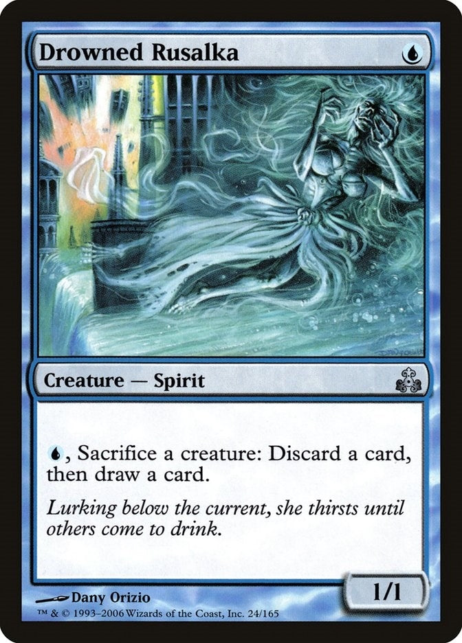 Image for Drowned Rusalka (24) (GPT) - Magic: The Gathering