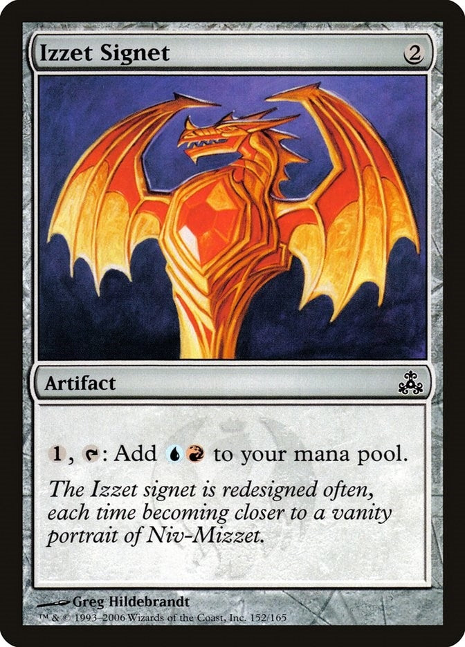 Image for Izzet Signet (152) (GPT) - Magic: The Gathering