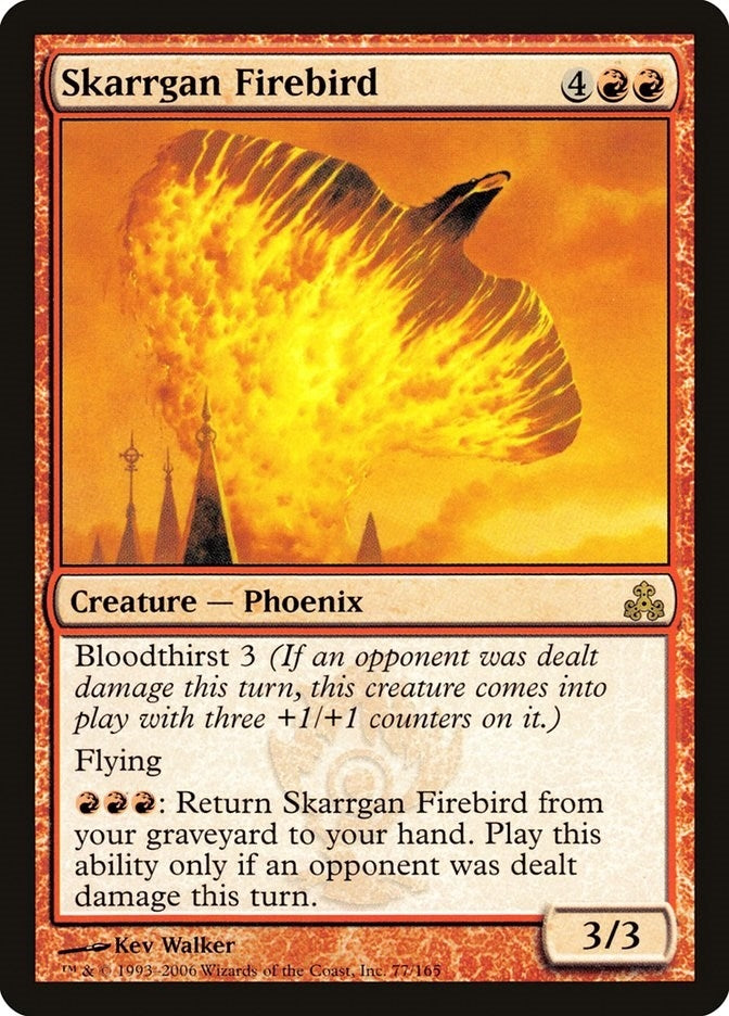Image for Skarrgan Firebird (77) (GPT) - Magic: The Gathering