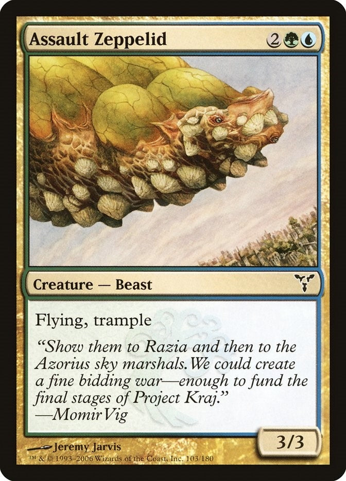 Image for Assault Zeppelid (103) (DIS) - Magic: The Gathering