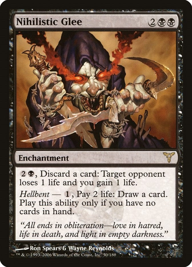 Image for Nihilistic Glee (50) (DIS) - Magic: The Gathering