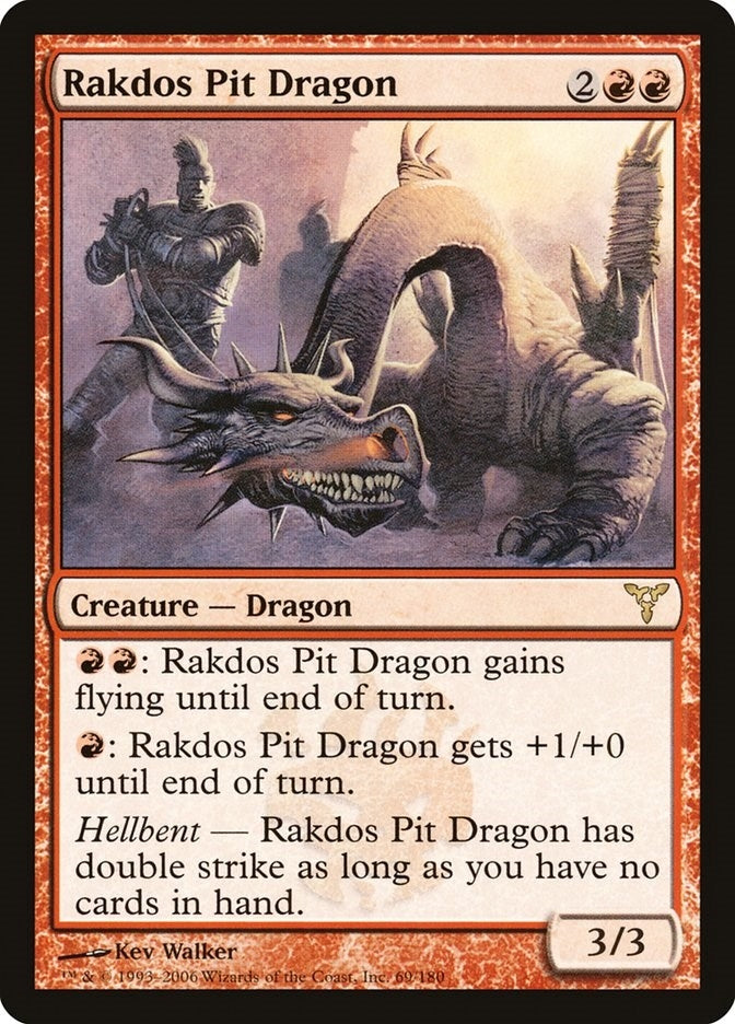 Image for Rakdos Pit Dragon (69) (DIS) - Magic: The Gathering