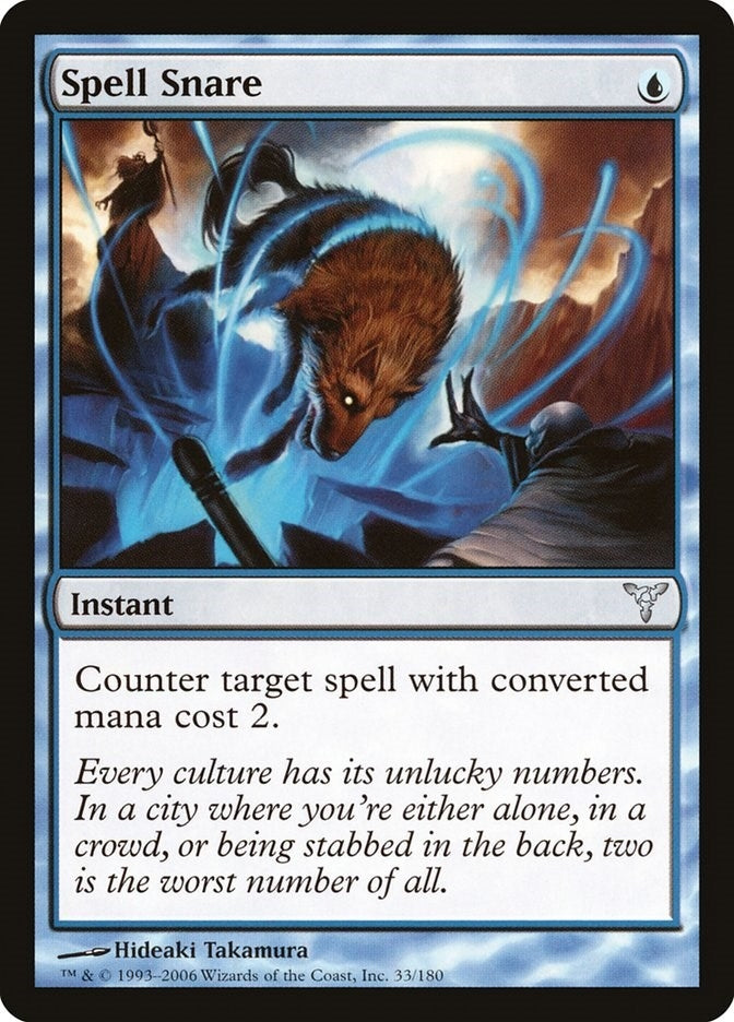 Image for Spell Snare (33) (DIS) - Magic: The Gathering