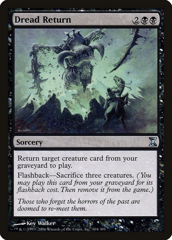 Image for Dread Return (104) (TSP) - Magic: The Gathering