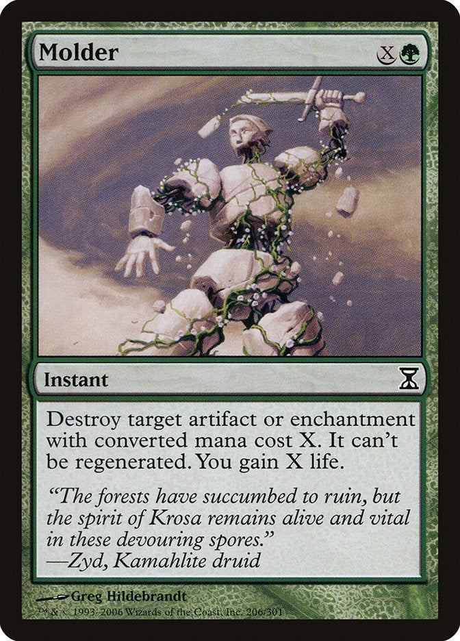 Image for Molder (206) (TSP) - Magic: The Gathering