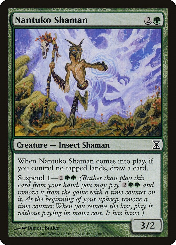 Image for Nantuko Shaman (208) (TSP) - Magic: The Gathering