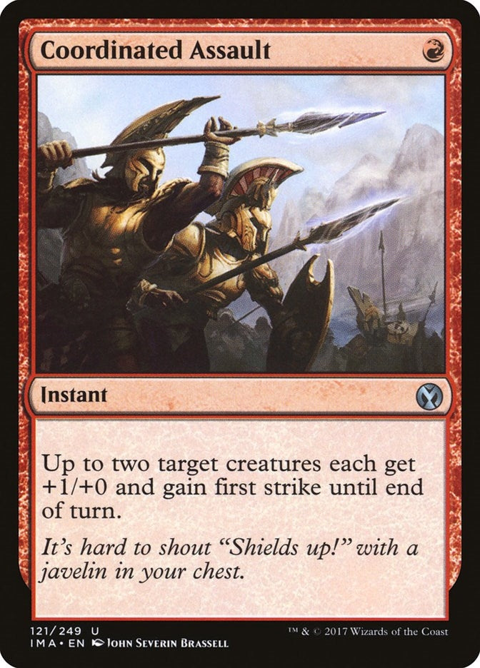 Image for Coordinated Assault (121) (IMA) - Magic: The Gathering