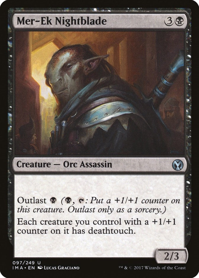 Image for Mer-Ek Nightblade (97) (IMA) - Magic: The Gathering