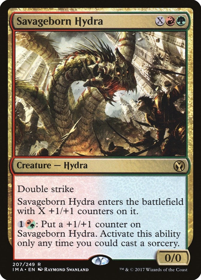 Image for Savageborn Hydra (207) (IMA) - Magic: The Gathering