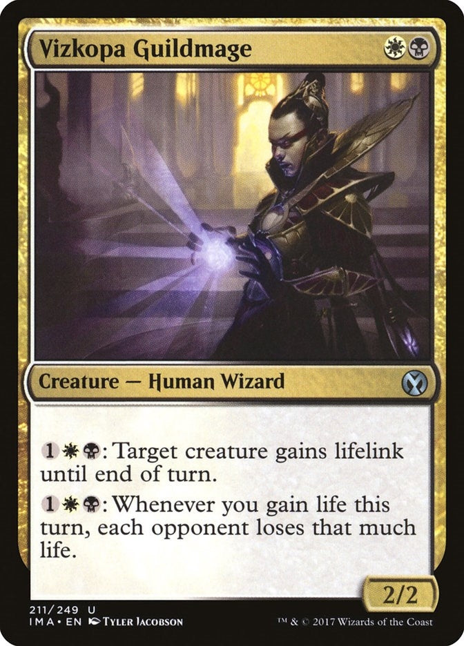 Image for Vizkopa Guildmage (211) (IMA) - Magic: The Gathering