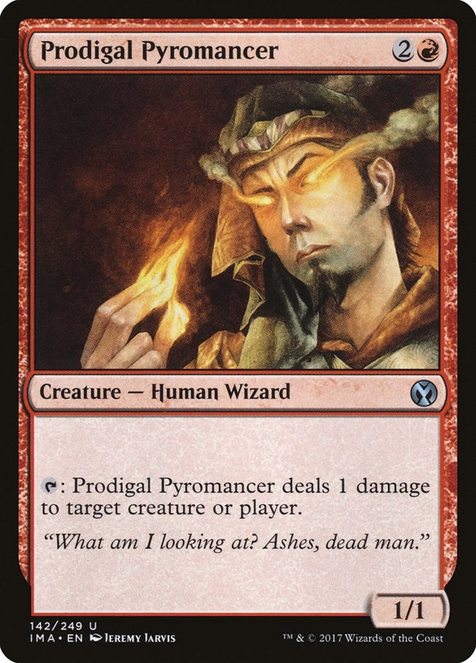 Image for Prodigal Pyromancer (142) (IMA) - Magic: The Gathering
