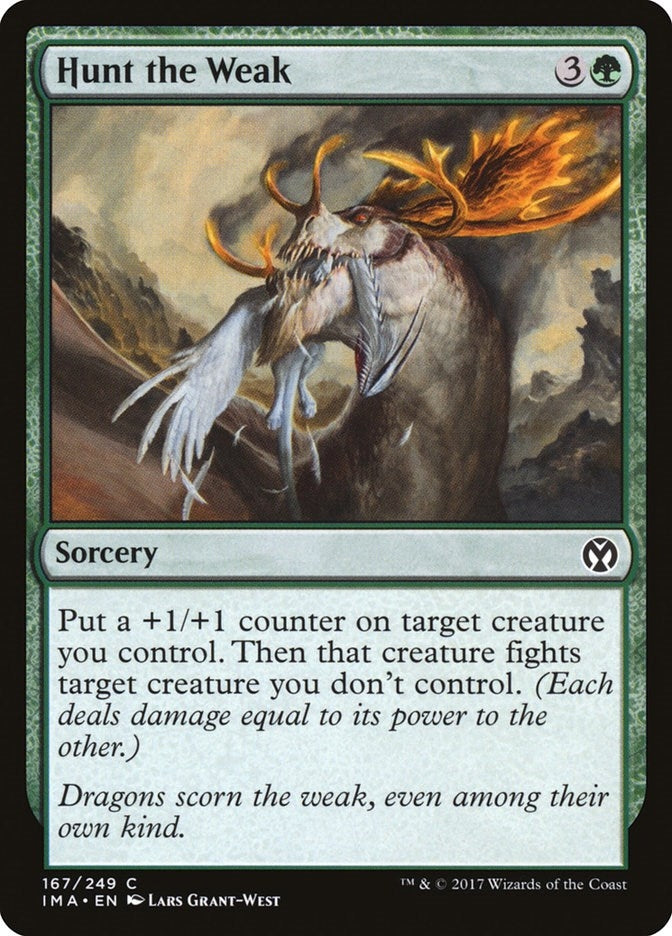 Image for Hunt the Weak (167) (IMA) - Magic: The Gathering