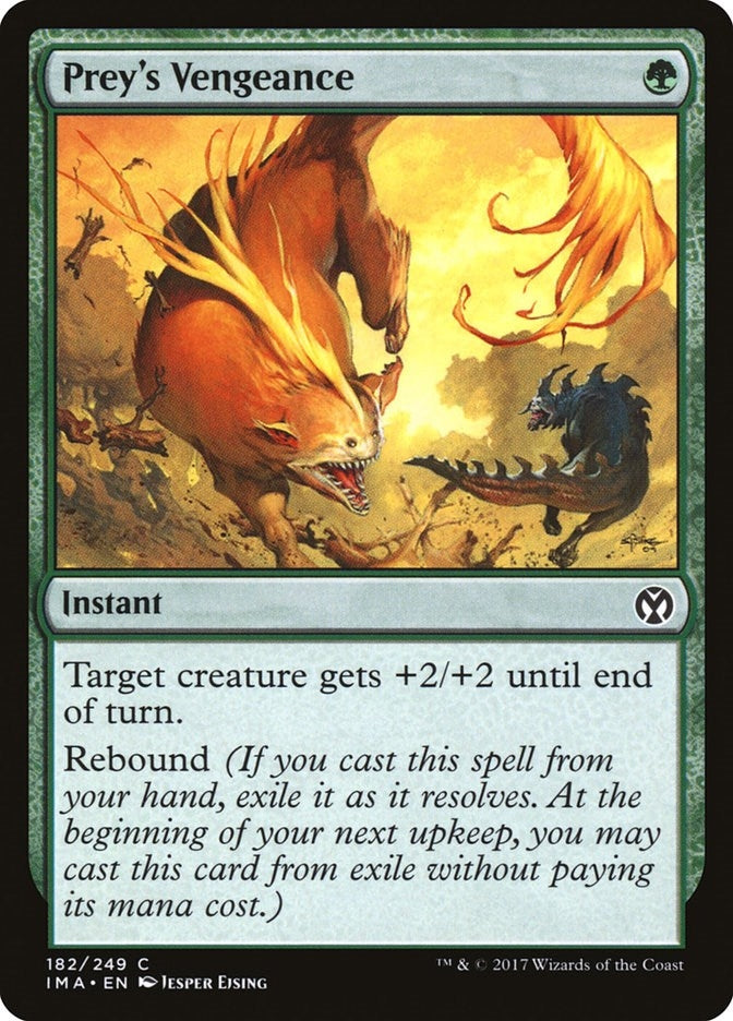 Image for Prey's Vengeance (182) (IMA) - Magic: The Gathering