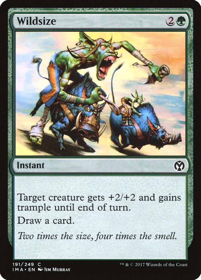 Image for Wildsize (191) (IMA) - Magic: The Gathering