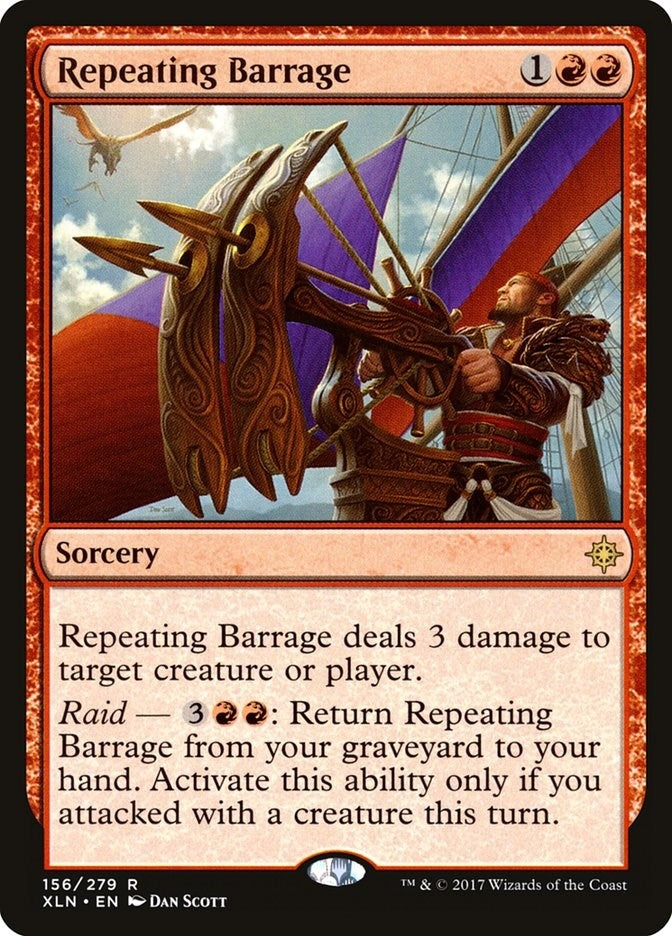 Image for Repeating Barrage (156) (XLN) - Magic: The Gathering