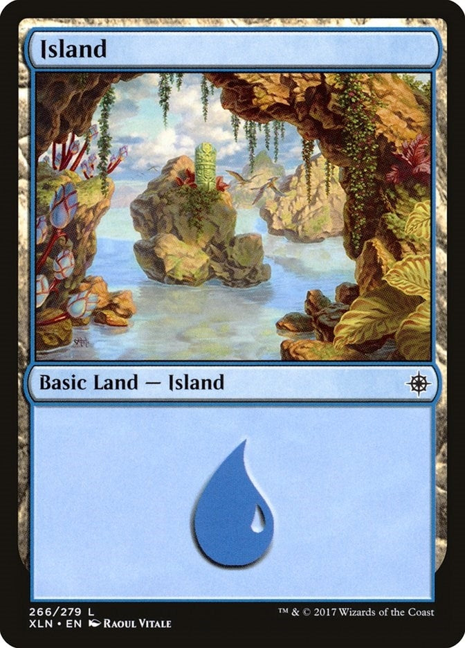 Image for Island (266) (266) (XLN) - Magic: The Gathering
