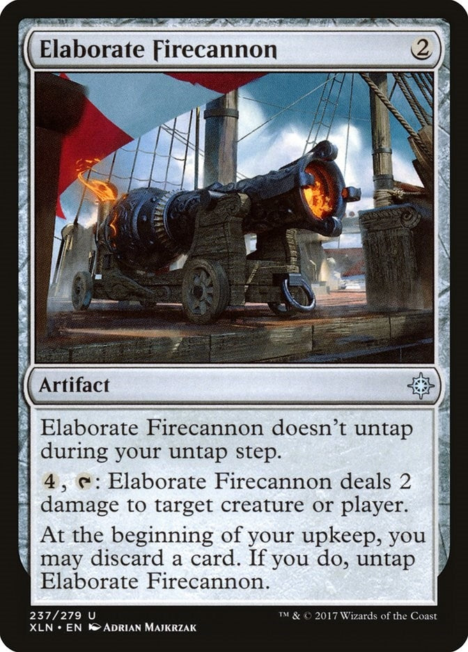 Image for Elaborate Firecannon (237) (XLN) - Magic: The Gathering