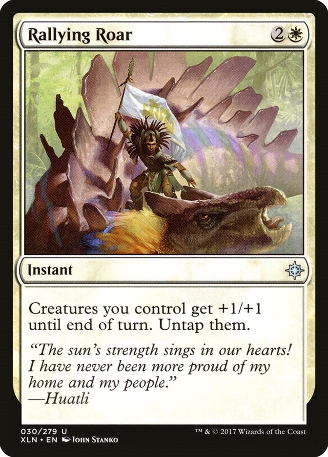 Image for Rallying Roar (30) (XLN) - Magic: The Gathering
