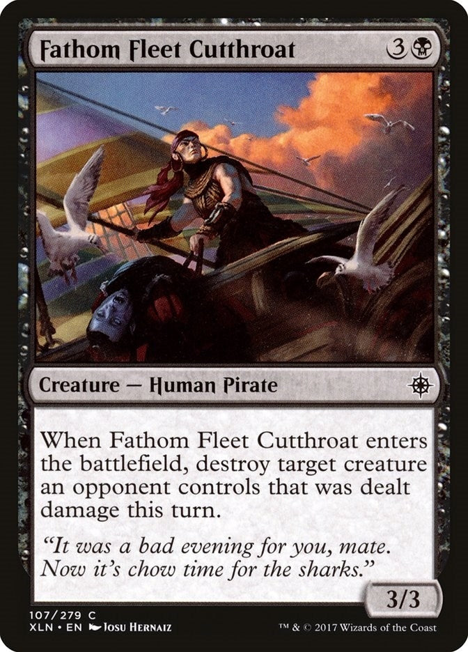 Image for Fathom Fleet Cutthroat (107) (XLN) - Magic: The Gathering