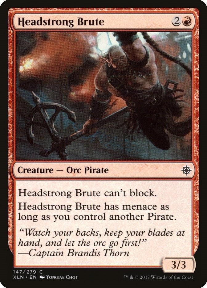 Image for Headstrong Brute (147) (XLN) - Magic: The Gathering