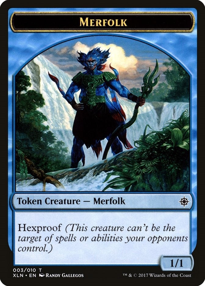 Image for Merfolk Token (3) (XLN) - Magic: The Gathering