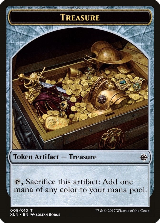 Image for Treasure Token (008) (8) (XLN) - Magic: The Gathering