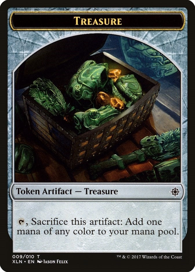 Image for Treasure Token (009) (9) (XLN) - Magic: The Gathering