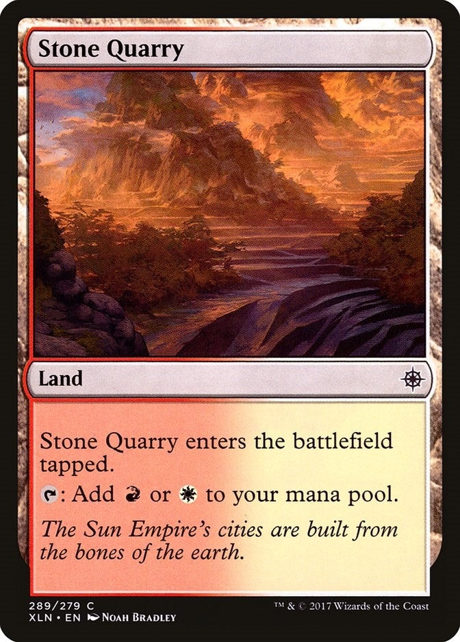 Image for Stone Quarry (289) (XLN) - Magic: The Gathering