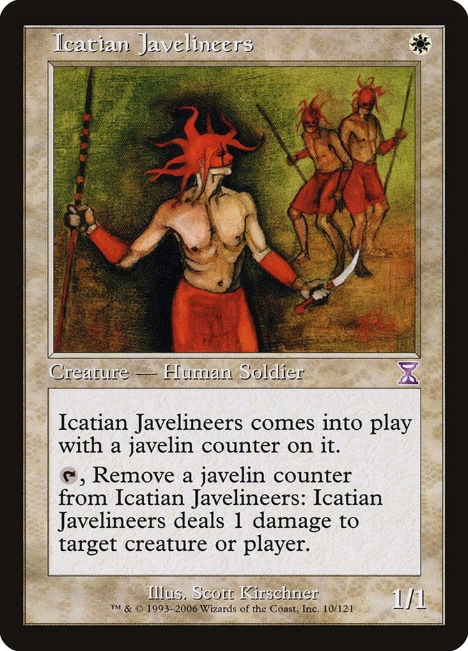 Image for Icatian Javelineers (10) (TSB) - Magic: The Gathering