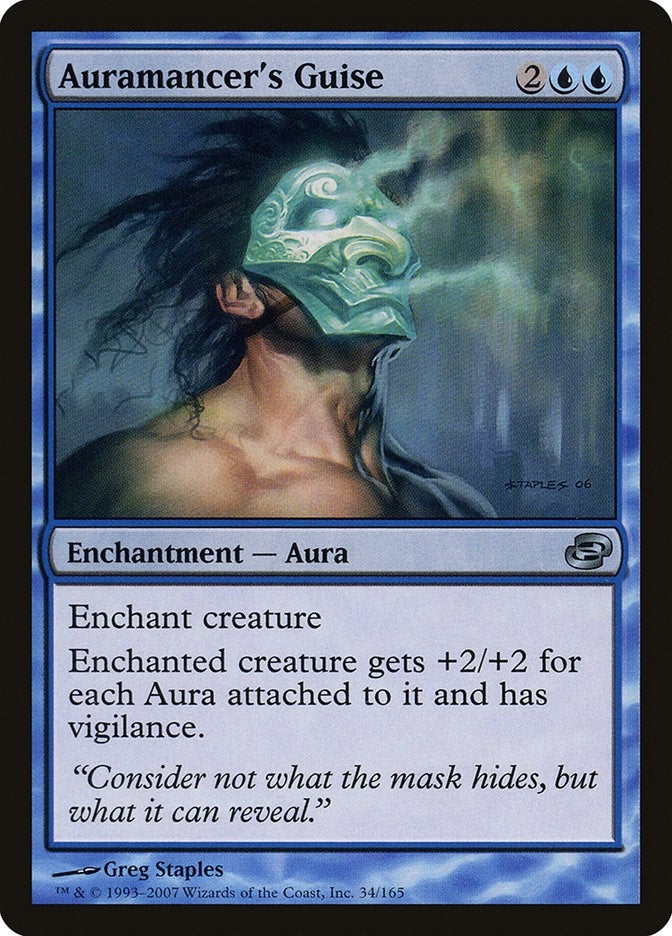 Image for Auramancer's Guise (34) (PLC) - Magic: The Gathering