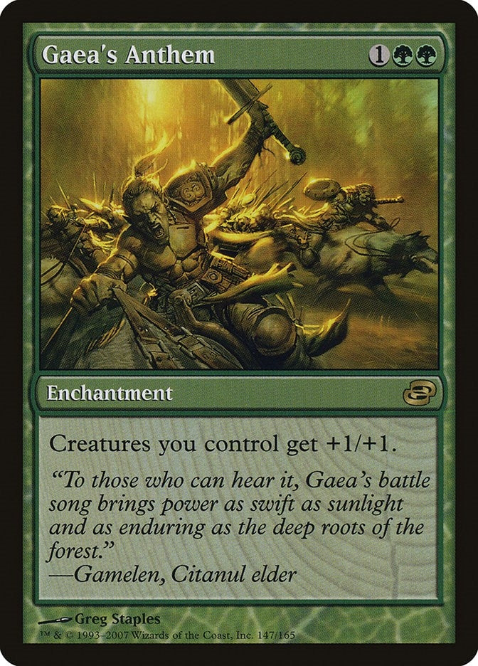 Image for Gaea's Anthem (147) (PLC) - Magic: The Gathering