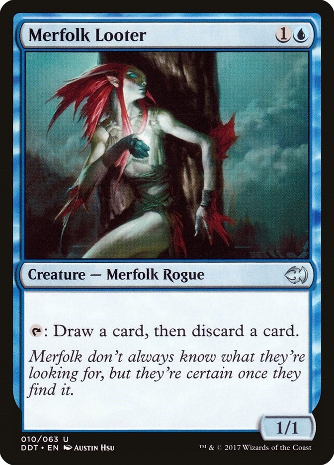 Image for Merfolk Looter (10) (DDT) - Magic: The Gathering