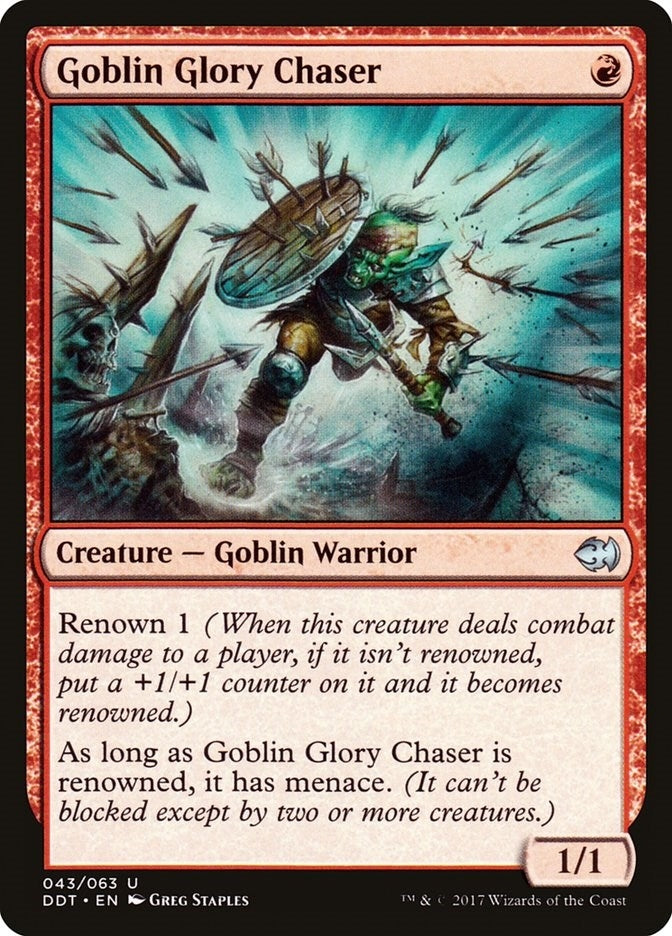 Image for Goblin Glory Chaser (43) (DDT) - Magic: The Gathering