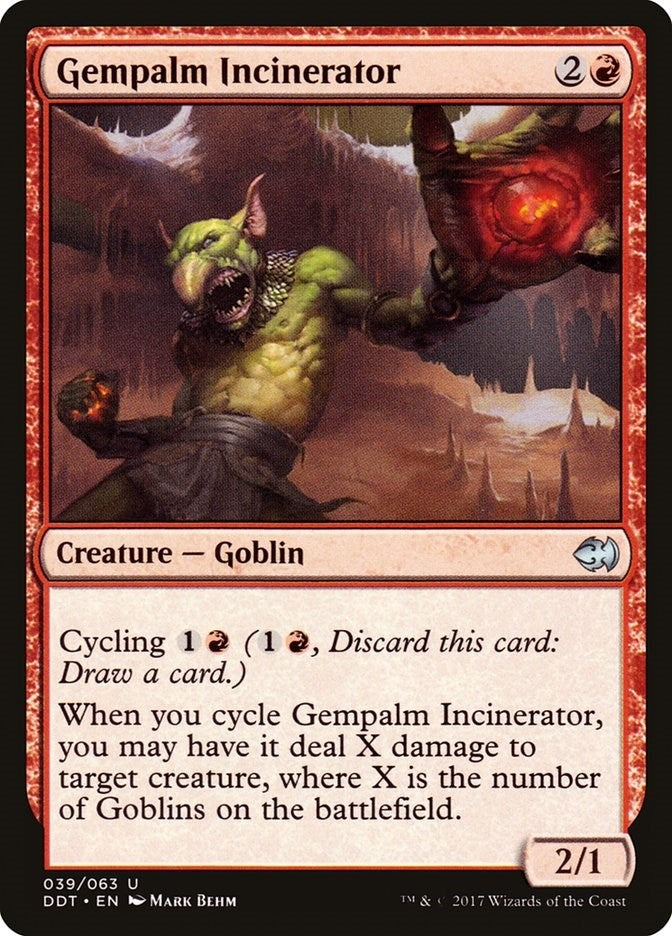 Image for Gempalm Incinerator (39) (DDT) - Magic: The Gathering