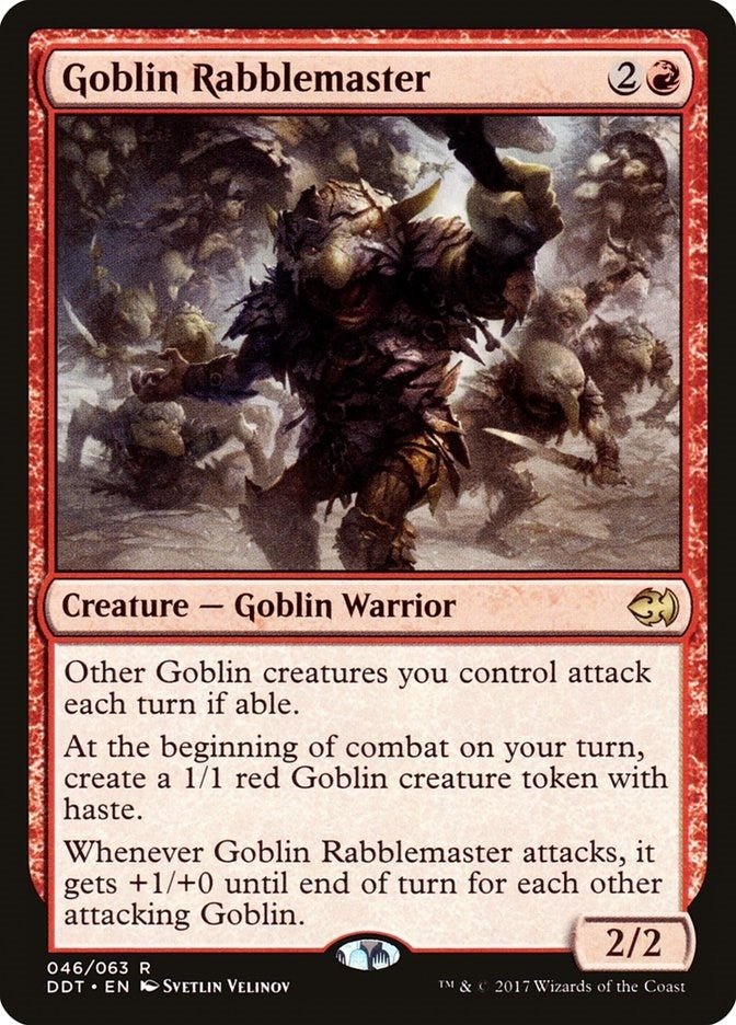 Image for Goblin Rabblemaster (46) (DDT) - Magic: The Gathering
