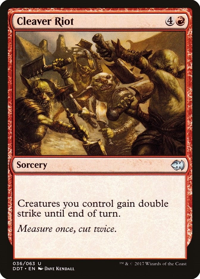 Image for Cleaver Riot (36) (DDT) - Magic: The Gathering