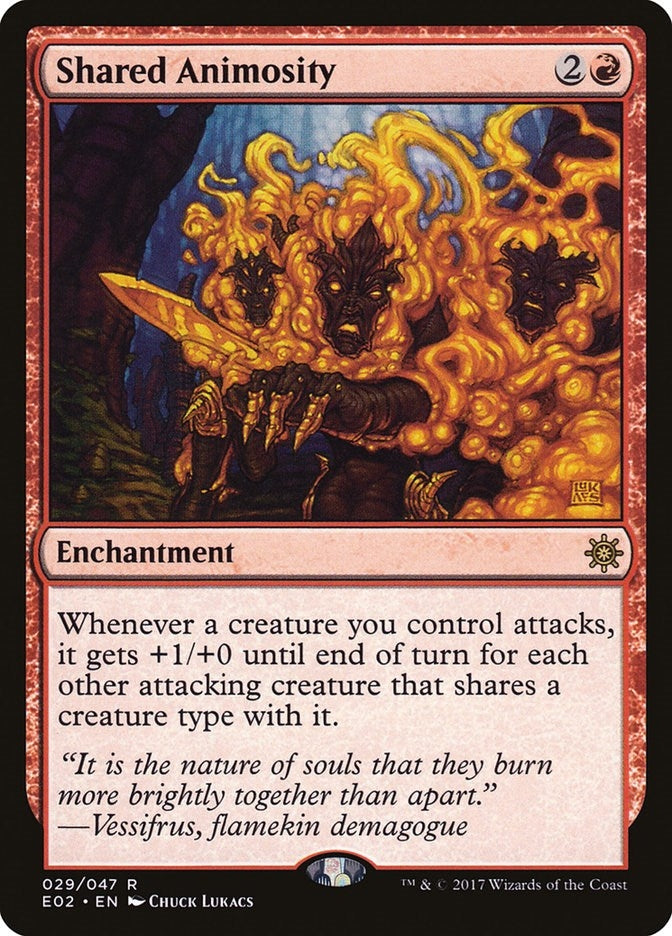 Image for Shared Animosity (29) (E02) - Magic: The Gathering