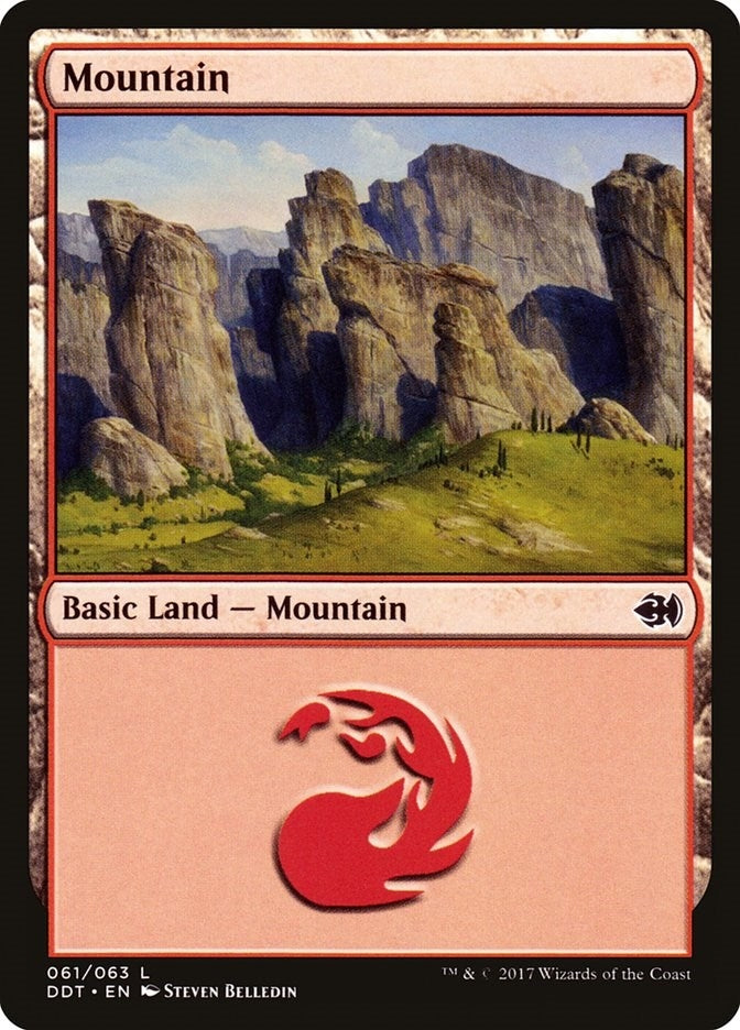 Image for Mountain (061) (61) (DDT) - Magic: The Gathering