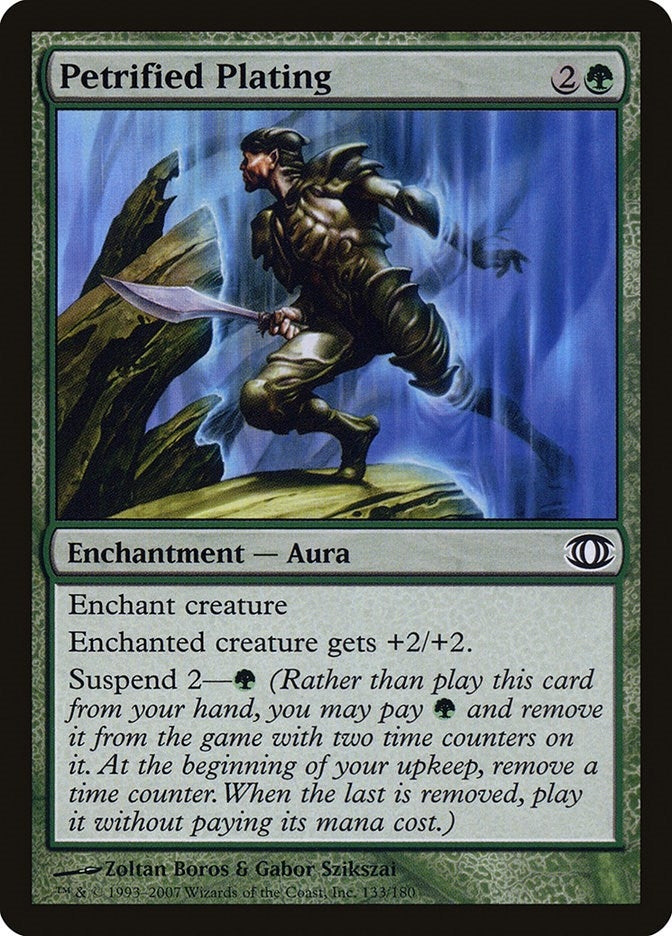 Image for Petrified Plating (133) (FUT) - Magic: The Gathering