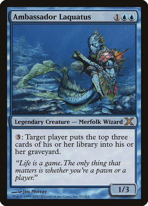 Image for Ambassador Laquatus (65) (10E) - Magic: The Gathering
