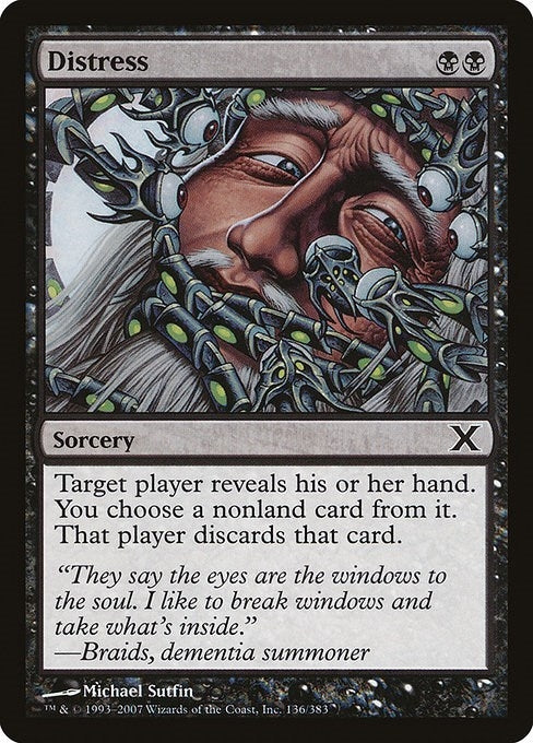 Image for Distress (136) (10E) - Magic: The Gathering